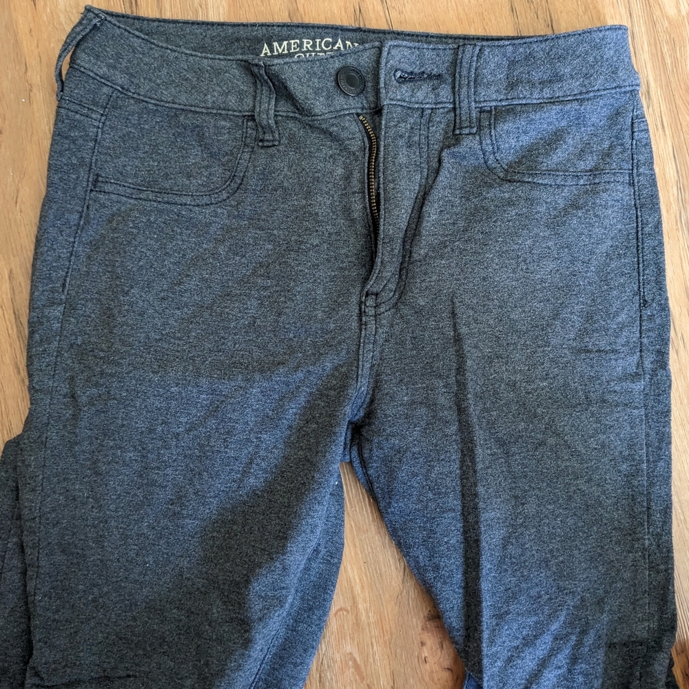 AE Super Stretch Hi-Rise Jegging Size 8